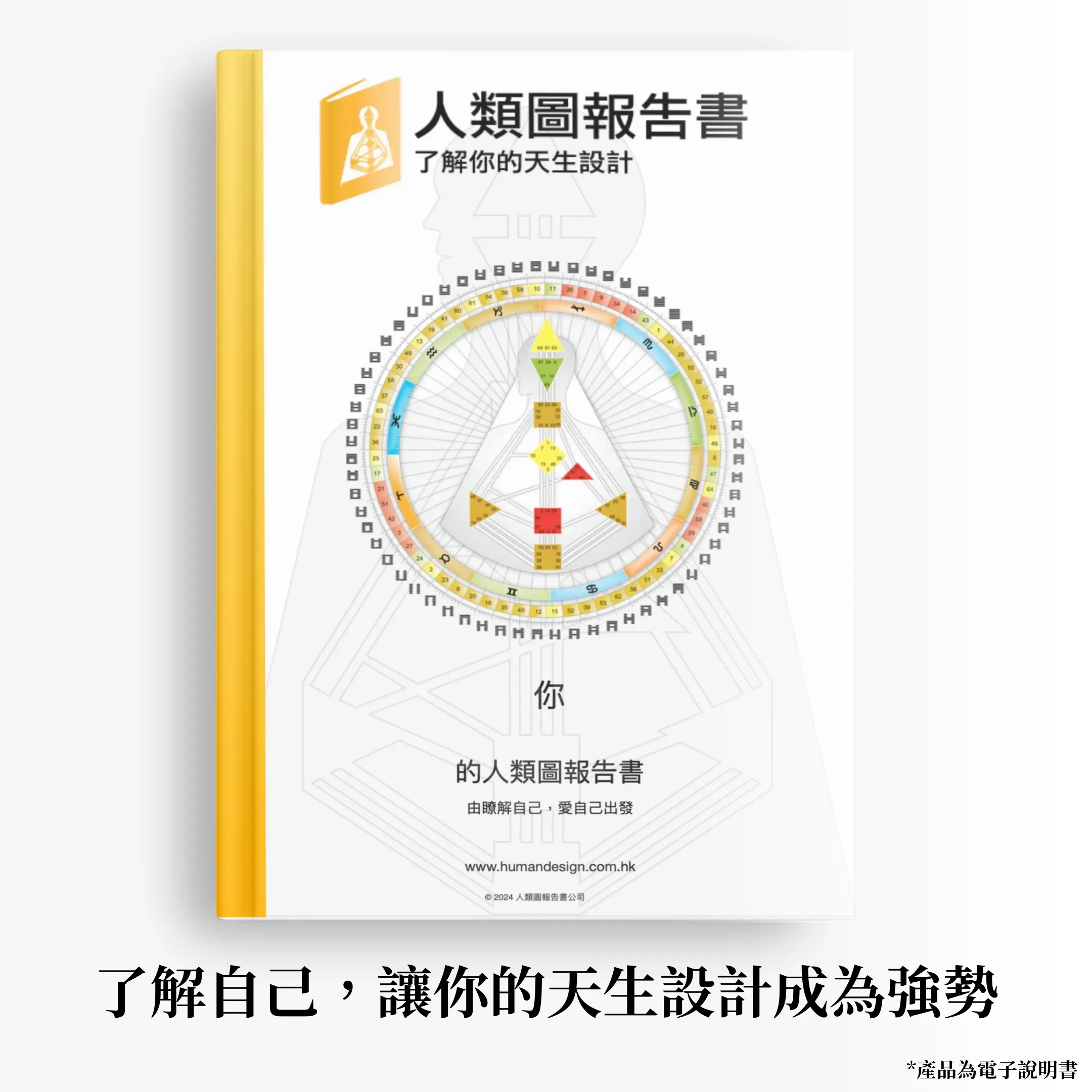 訂製人類圖報告書- 取得你的人類圖分析解讀- 人類圖報告書陳濼文