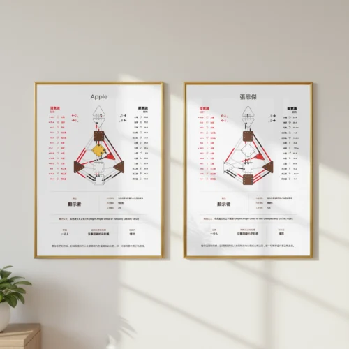 人類圖裝飾掛畫2